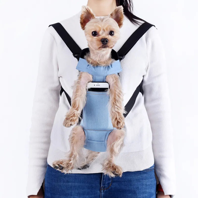 Denim Dog Transporter