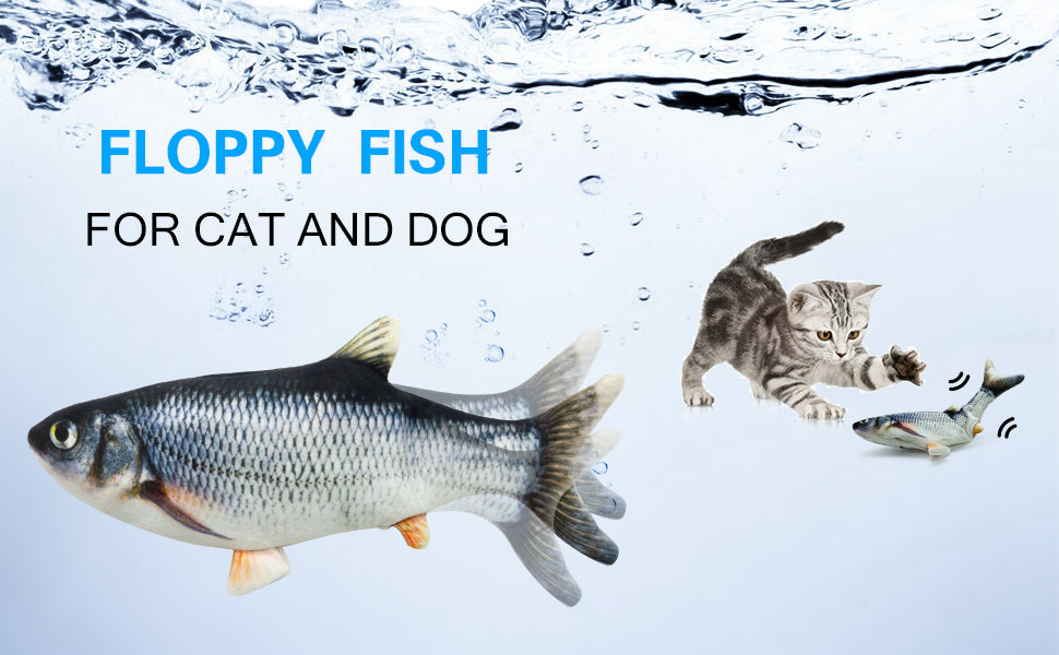 Electric Fish Cat Toy