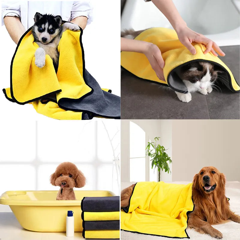 Absorbent Towels for Dogs and Cats