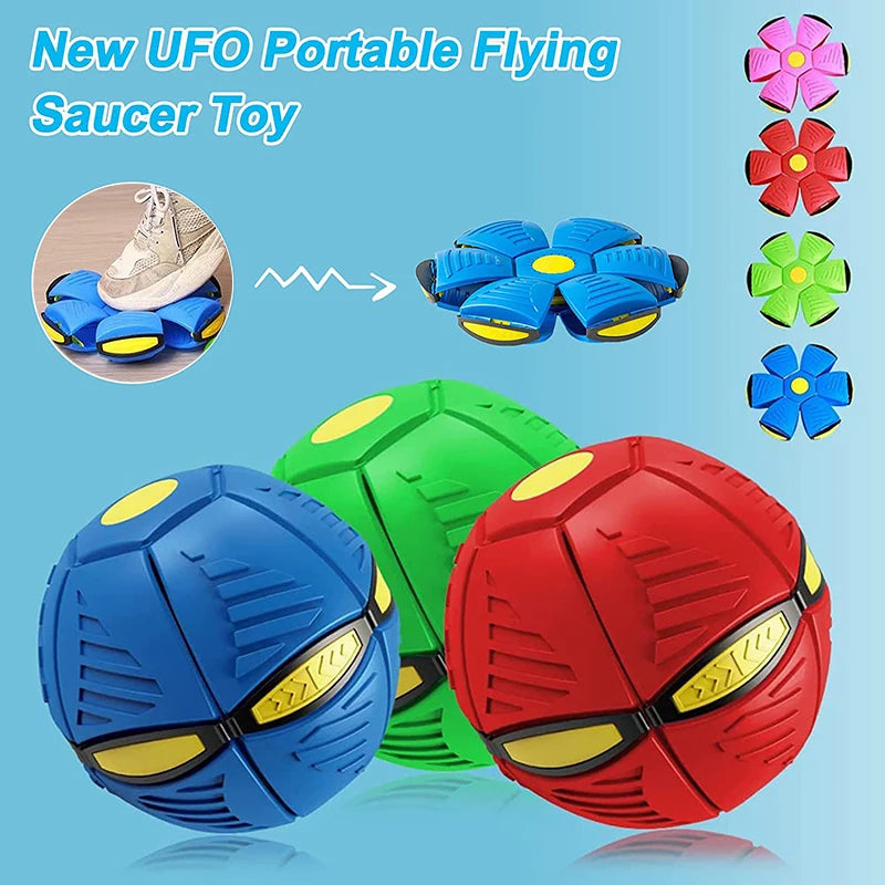 Saucer Ball Dog Toys