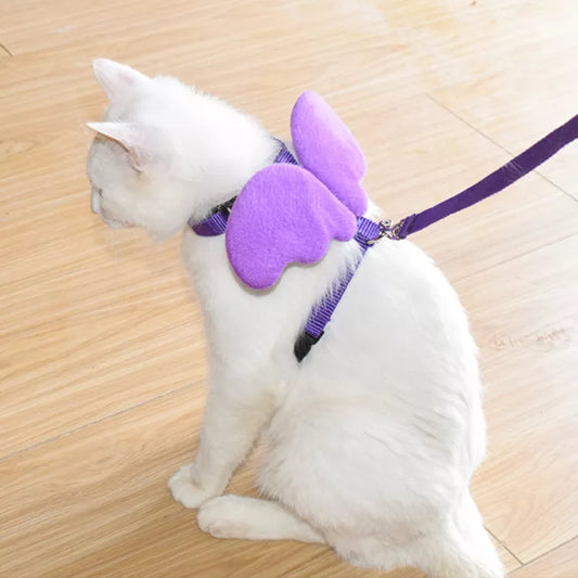 Angel Wings Cat Harness