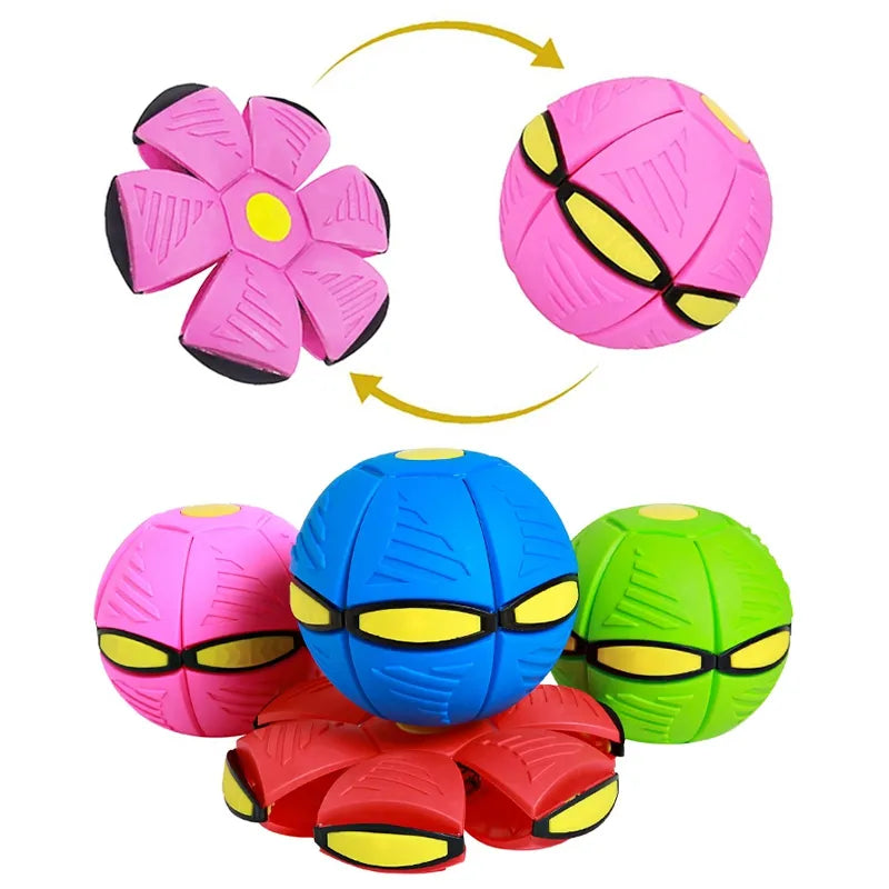 Saucer Ball Dog Toys