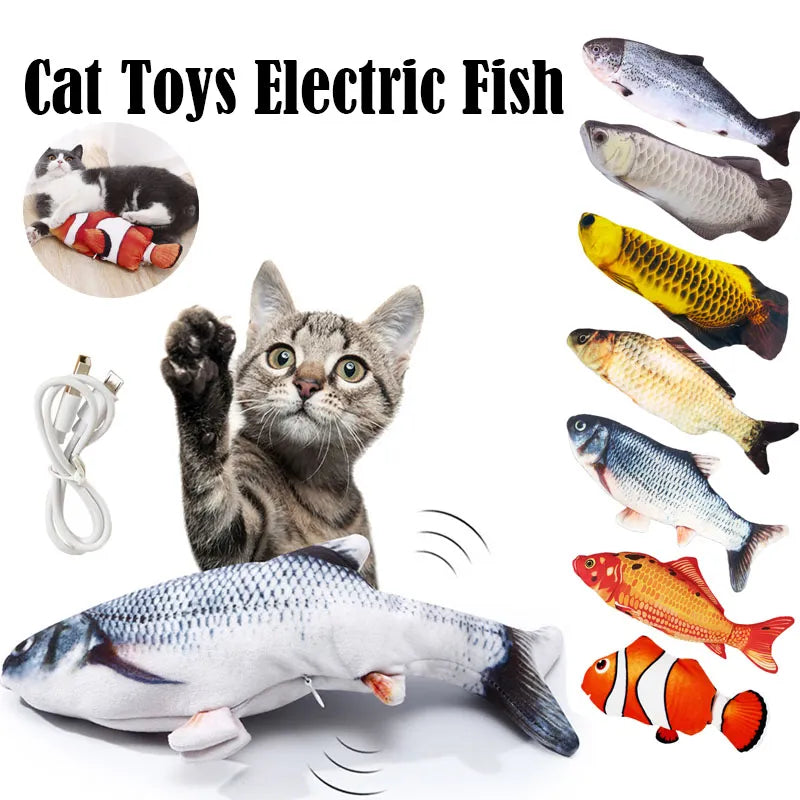 Electric Fish Cat Toy